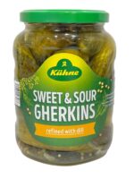 Kuhne Sweet & Sour Gherkins