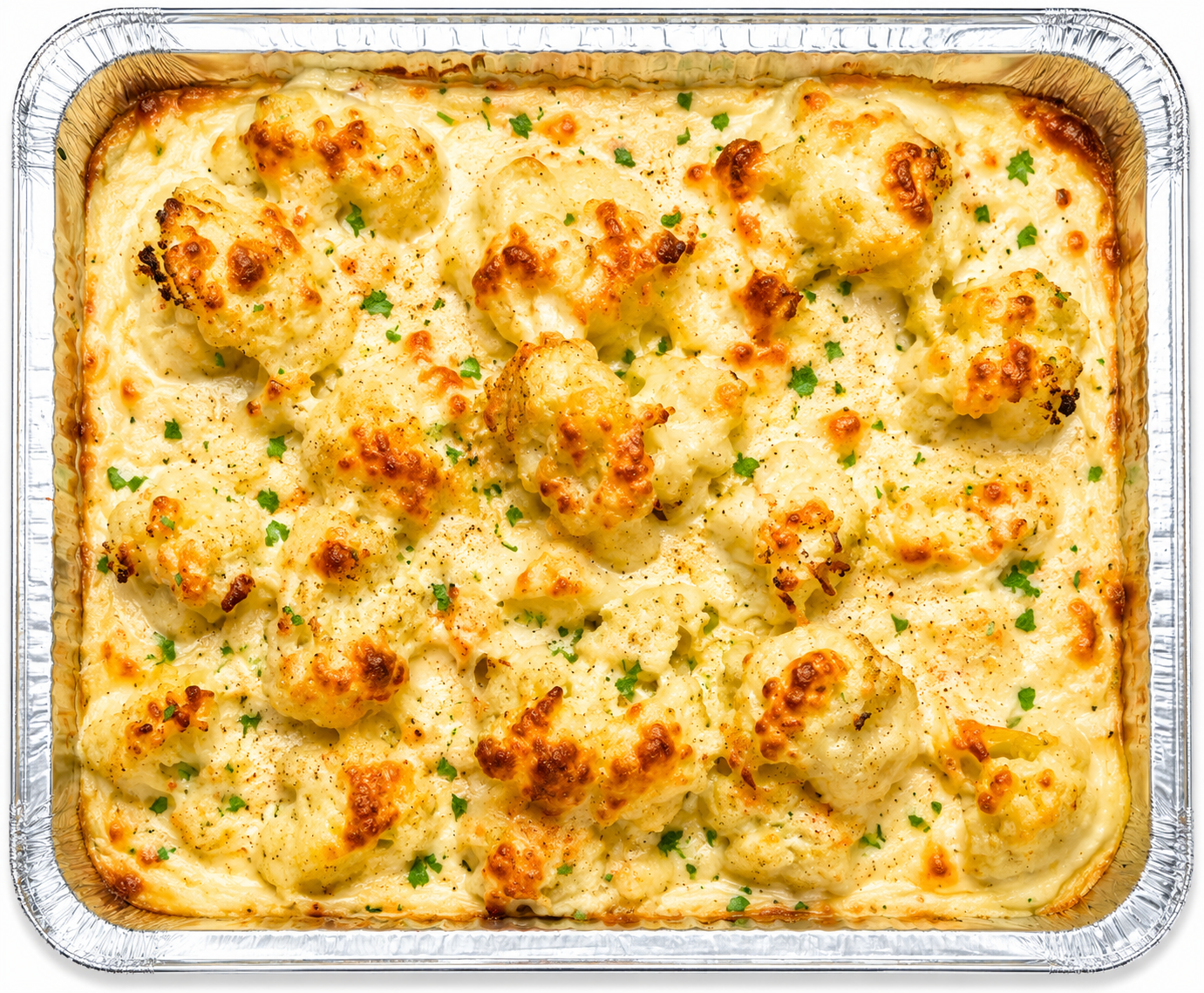 cauliflower pasta bake Cauliflower Cheese Bake - Image 1